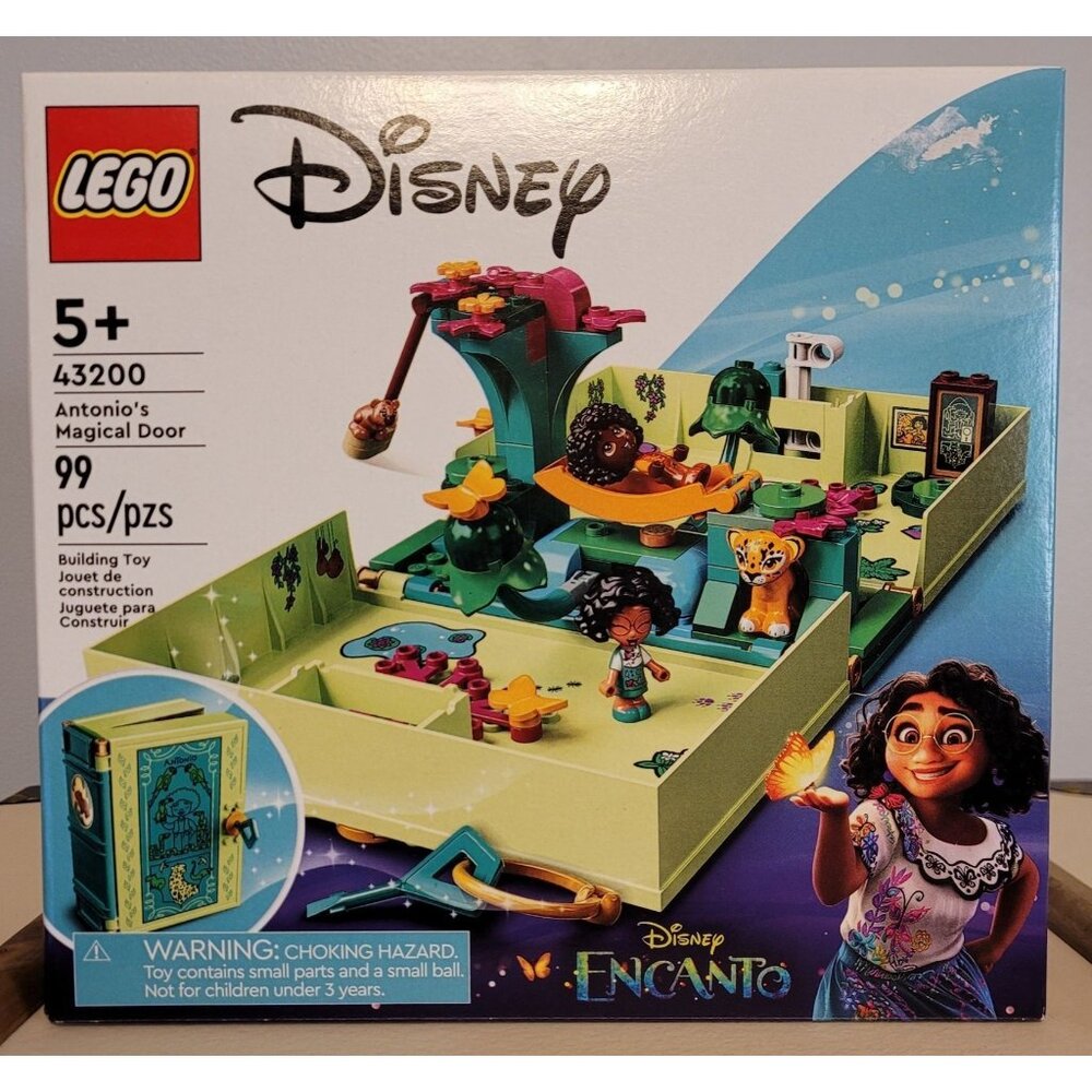 NIB Lego Retired Disney Encanto Antonios Magical Door Building Micro Toy